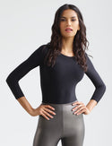 Commando Butter Long Sleeve Crewneck Bodysuit BDS104