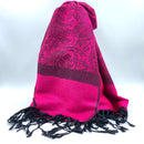 (008) Deep Pink and Black