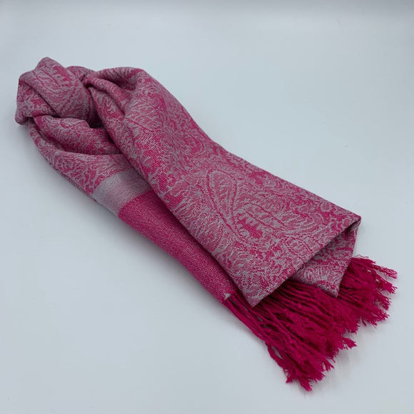 V-044 Mint Cream & Deep Pink