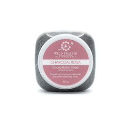 Wild Prairie Charcoal Rosa Cocoa Butter Scrub