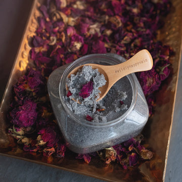 Wild Prairie Charcoal Rosa Cocoa Butter Scrub - 0