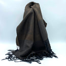 (001) Chocolate Brown and Black