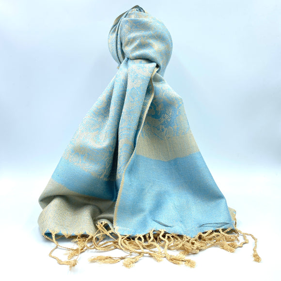 (082) Light Grey and Wheat