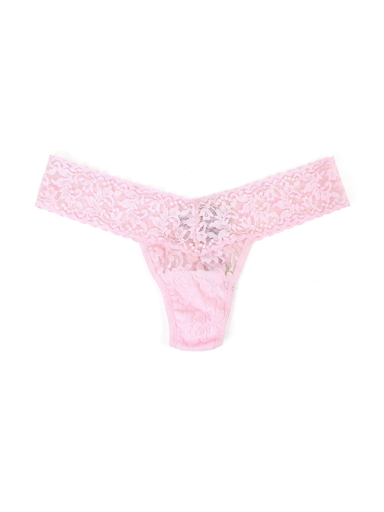 Bliss Pink Low Rise Thong 4911