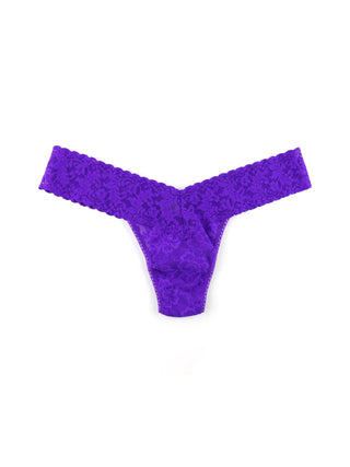 Buy majestic-purple Hanky Panky Signature Lace Low Rise Thong - Packaged 4911p