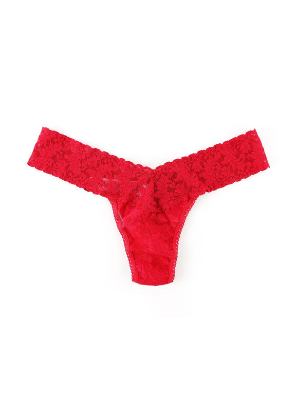 Hanky Panky Signature Lace Low Rise Thong - Packaged 4911p