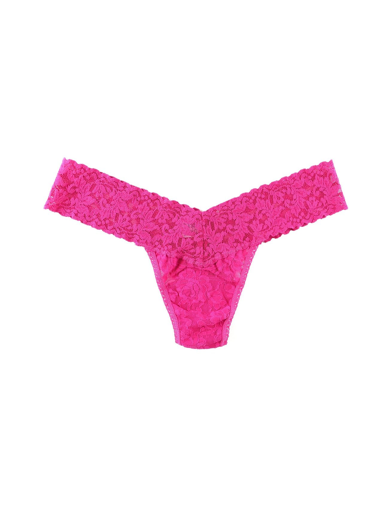 Buy venetian-pink Hanky Panky Signature Lace Low Rise Thong - Packaged 4911p