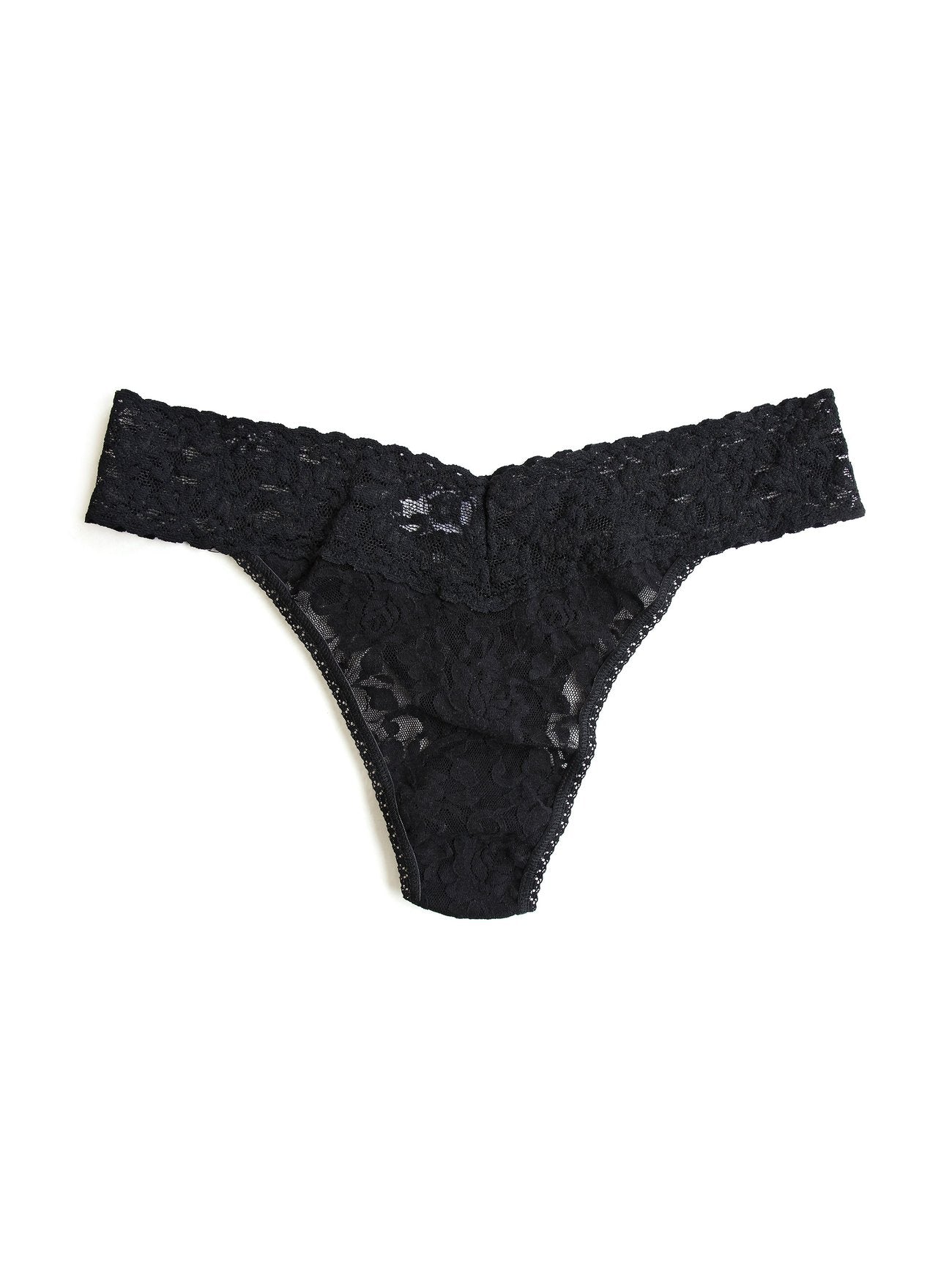 Hanky Panky Signature Lace Original Rise Thong-Packaged 4811p - 0