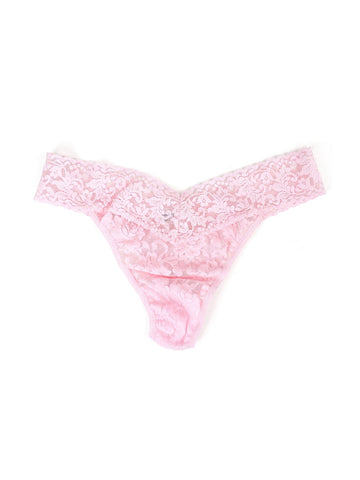 Buy bliss-pink Hanky Panky Signature Lace Original Rise Thong-Packaged 4811p