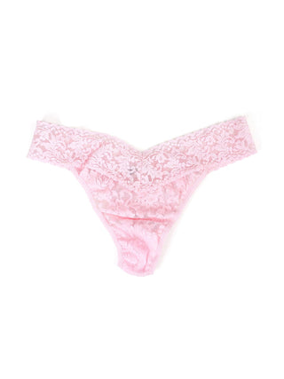 Buy bliss-pink Hanky Panky Signature Lace Original Rise Thong-Packaged 4811p