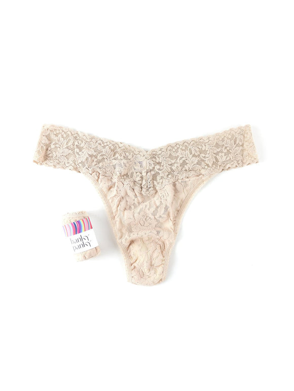Hanky Panky Signature Lace Original Rise Thong-Packaged 4811p