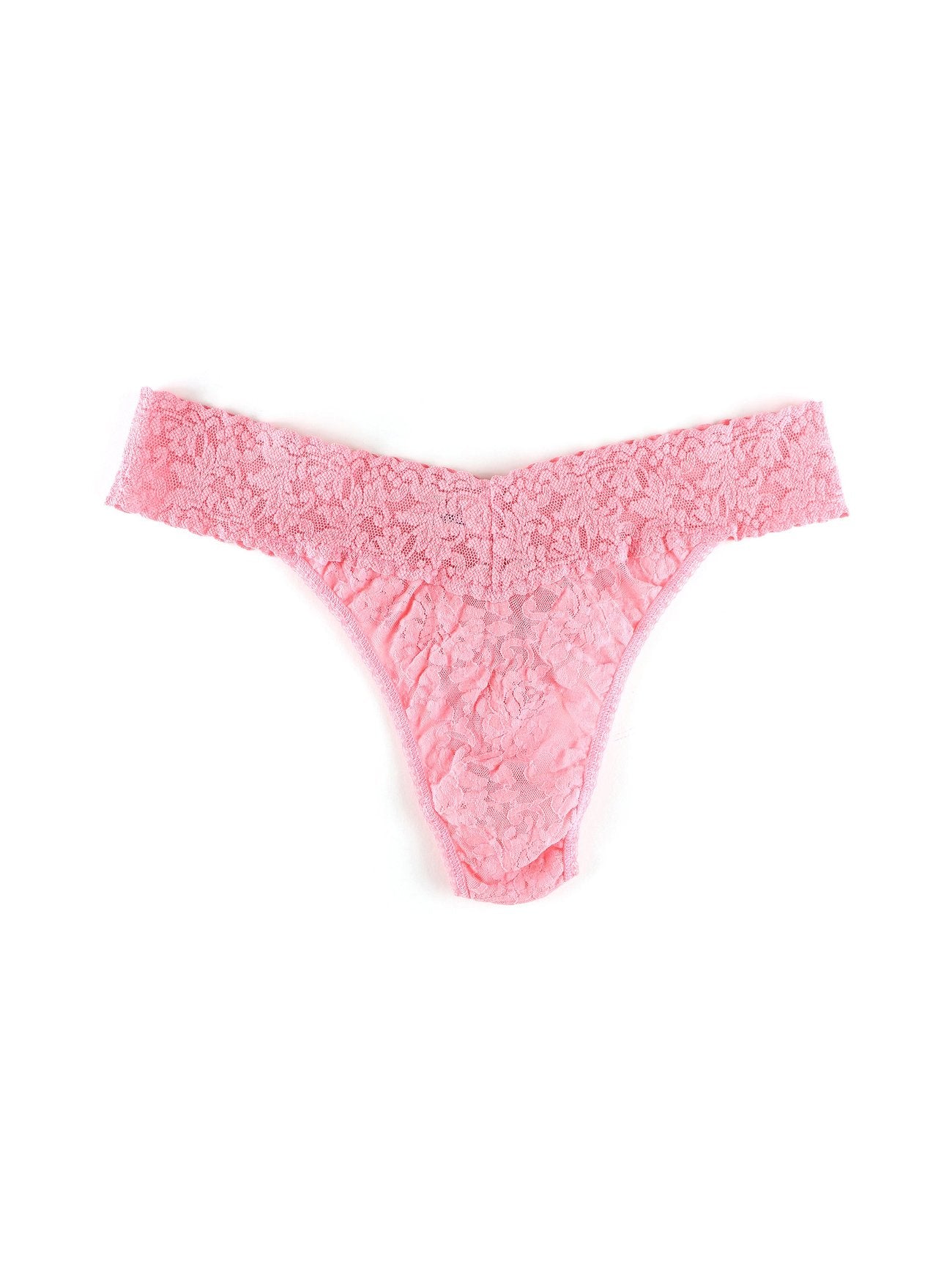 Buy pink-lady Hanky Panky Signature Lace Original Rise Thong-Packaged 4811p