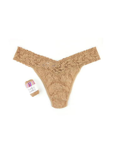 Buy suntan Hanky Panky Signature Lace Original Rise Thong-Packaged 4811p