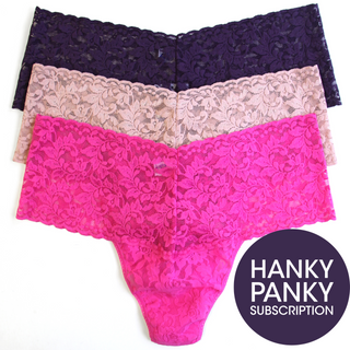 Hanky Panky for a Year:  Retro Thong Subscription Service