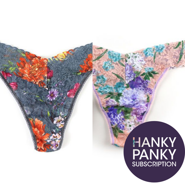 Hanky Panky for a Year:  Thong Subscription Service