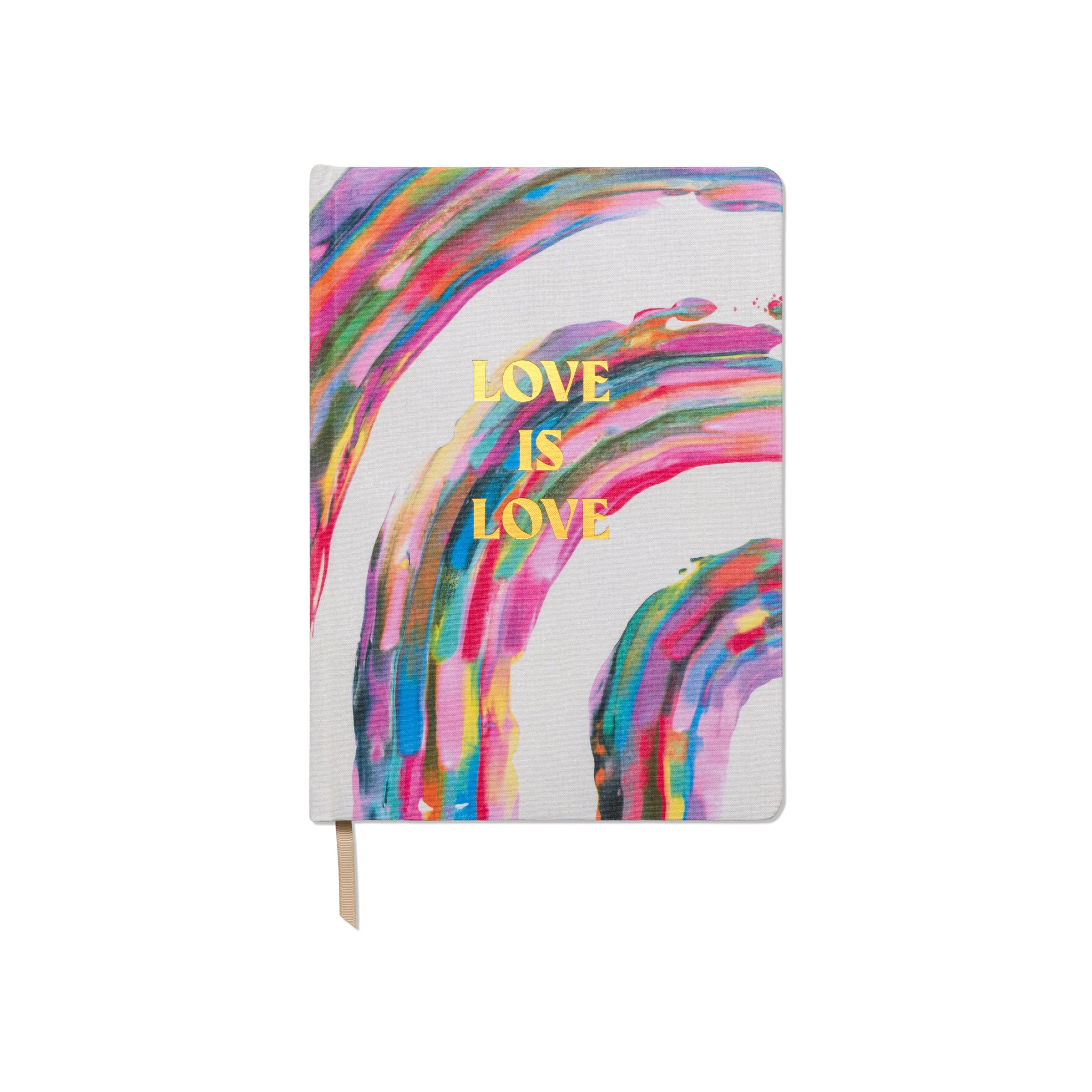 Designworks "Love is Love"  Jumbo Bookcloth Journal