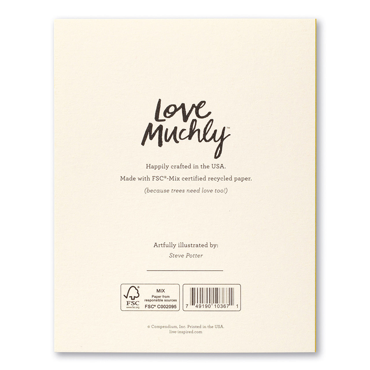 Love Muchly (BD) Birthday Card:  Your Birthday Is My Favorite-3