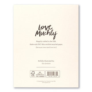 Love Muchly (CON) Congratulations Card:   Is There Anything You Can't Do?