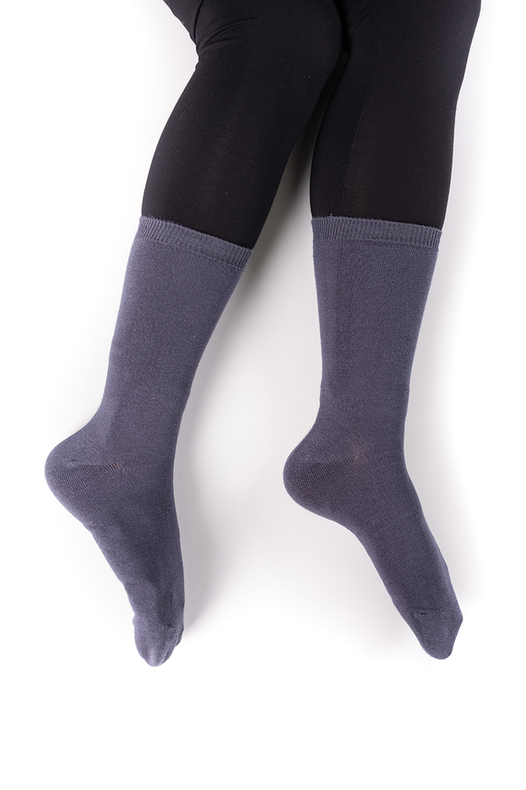 Terrera 2 Pack Bamboo Ladies Crew Length Socks