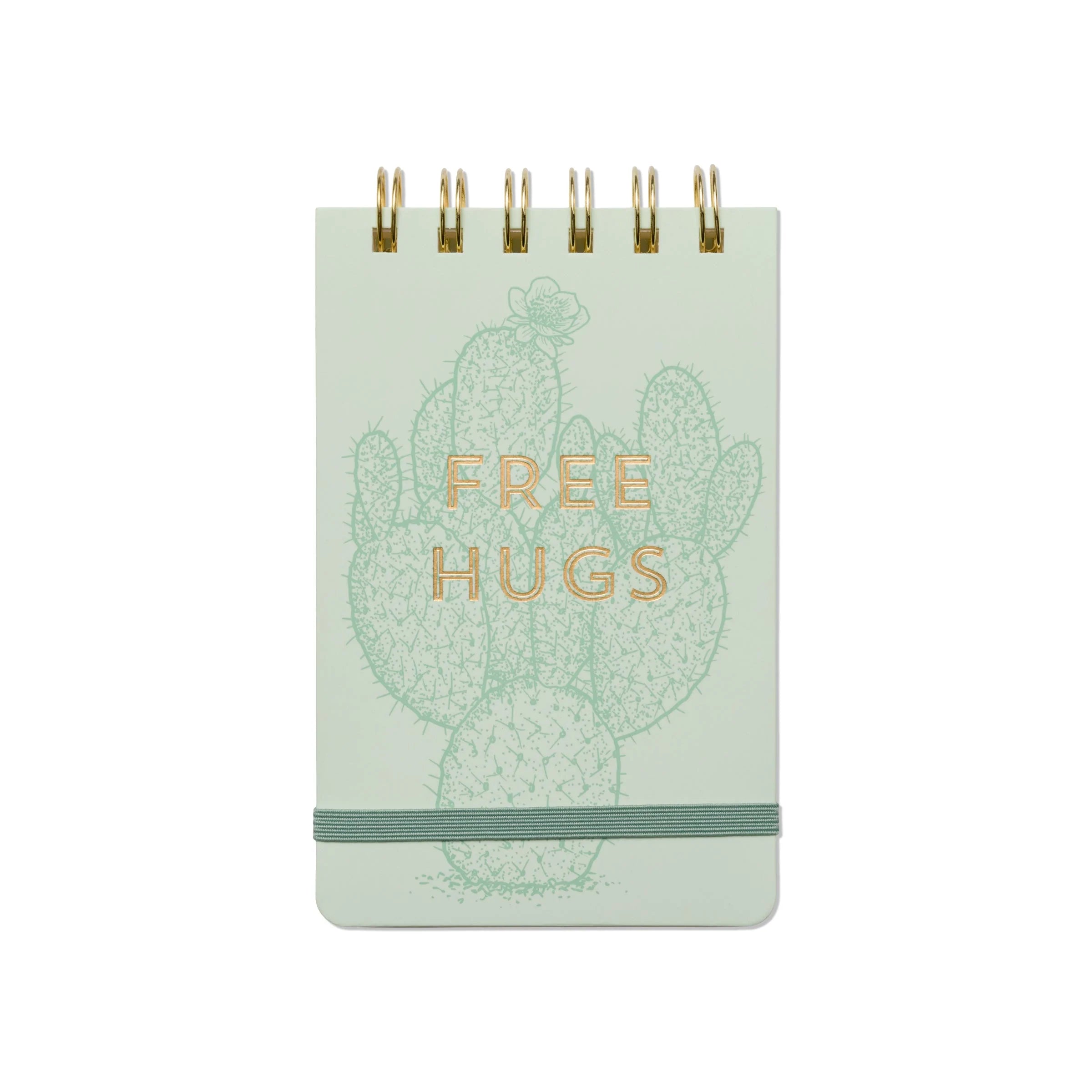 DesignWorks "Free Hugs" Notepad - Vintage Sass