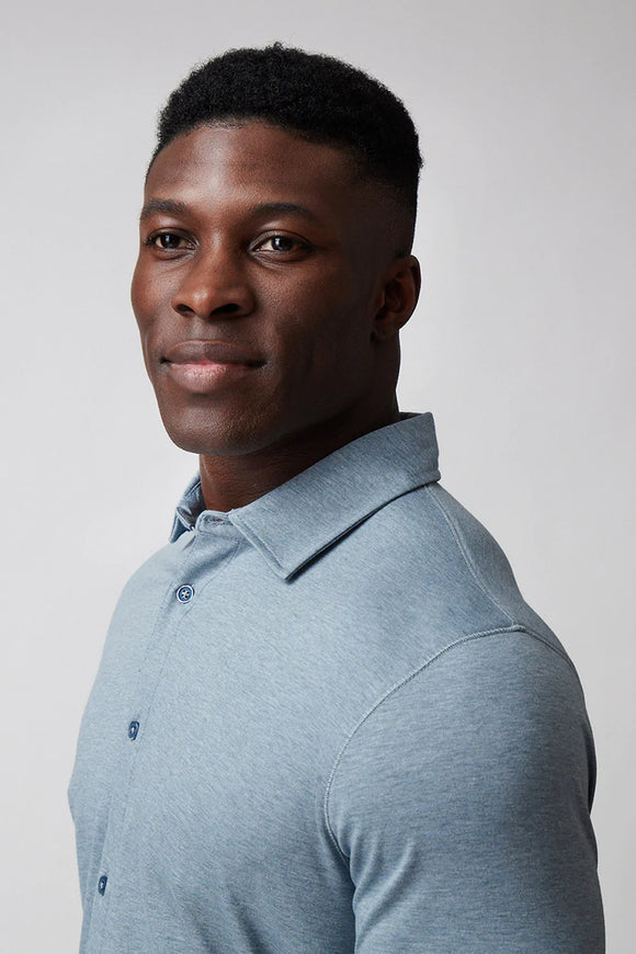 Raffi All Year Round Aqua Cotton Short Sleeve Button up RW22210 - My Filosophy