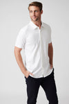Raffi All Year Round Aqua Cotton Short Sleeve Button up RW22210 - My Filosophy