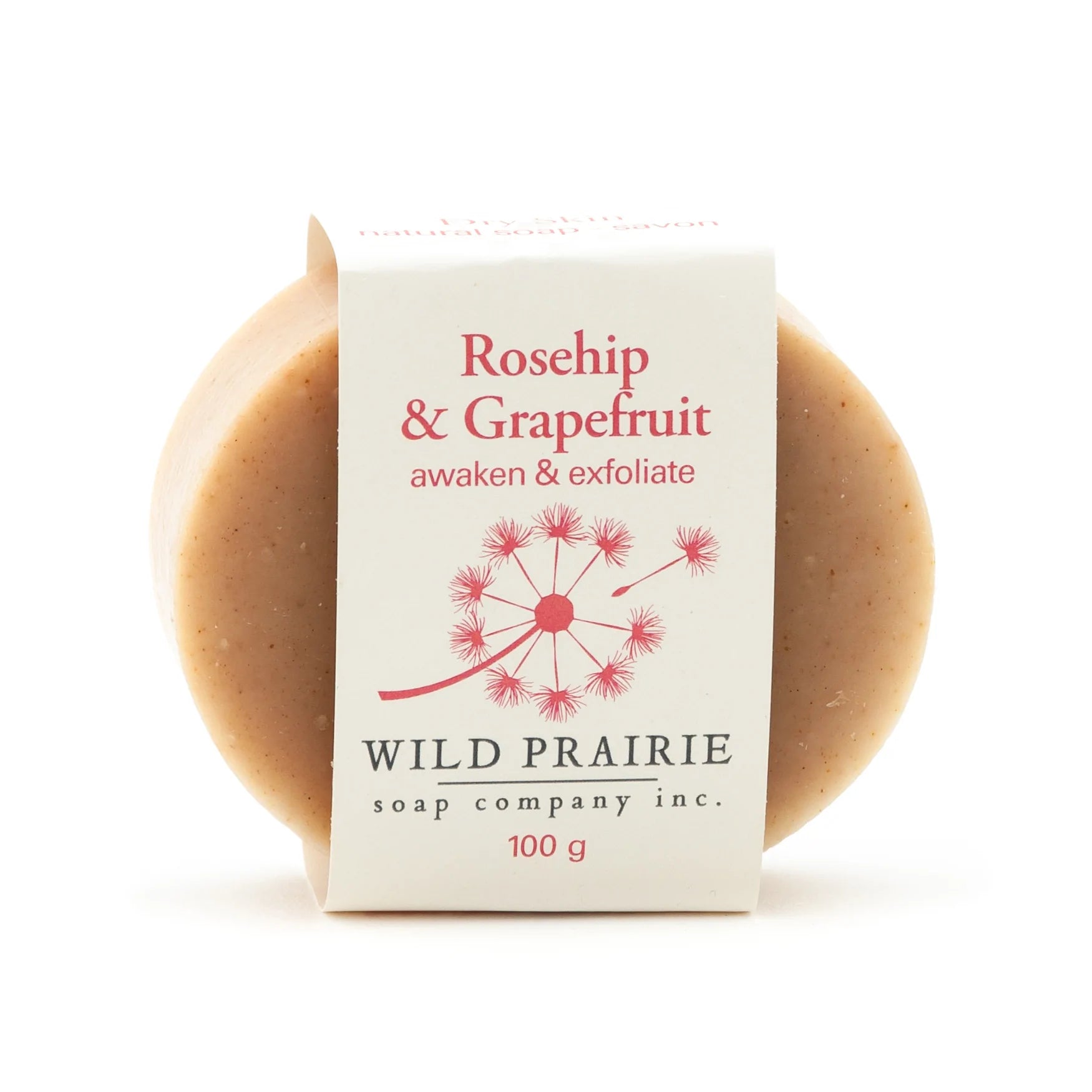 Wild Prairie Soap Rosehip & Grapefruit Soap