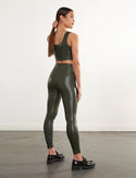 Commando Faux Leather Legging with Perfect Control