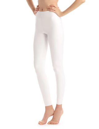 Buy white Commando Faux Leather Legging with Perfect Control