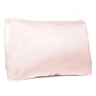 Buy pink Bella Satin Pillowcase with Zipper Closure