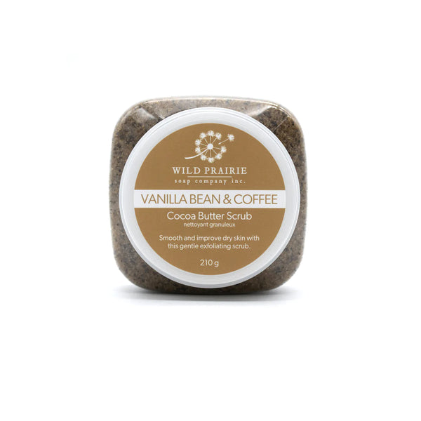 Wild Prairie Vanilla Bean & Coffee Cocoa Butter Scrub