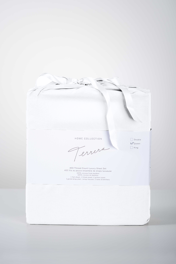 Terrera White Sheet Set