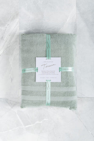 Terrera 3 Piece Bamboo Towel Set