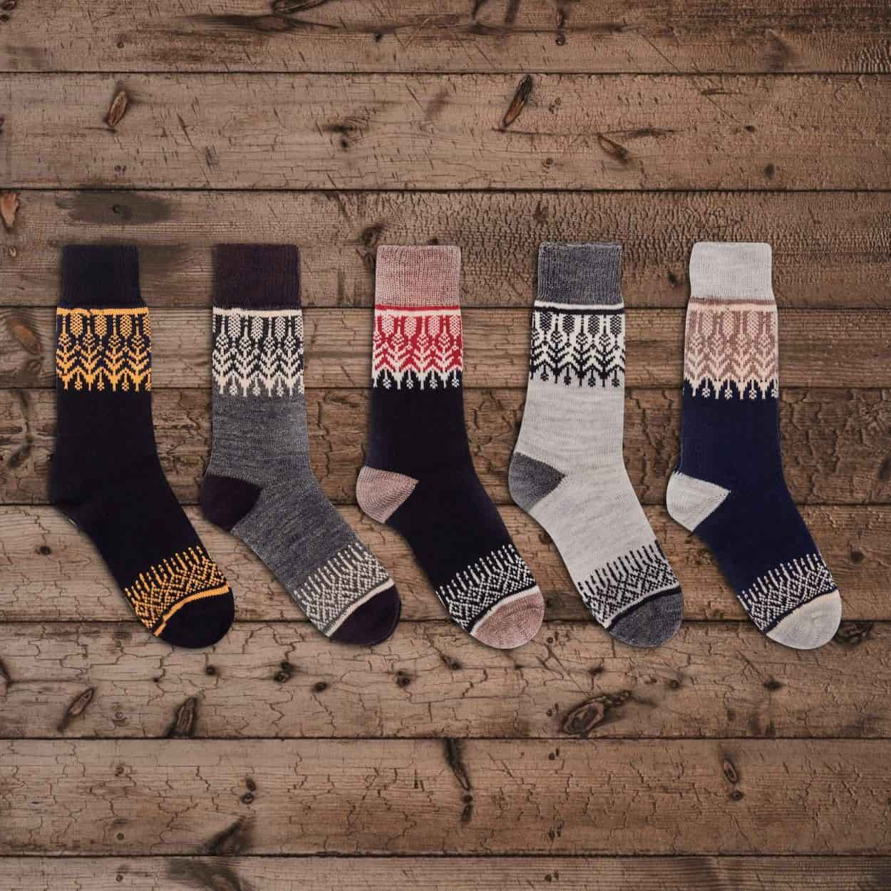 Nordic Socks Merino Wool PERFORM™ Warm (Yule) - Unisex-1