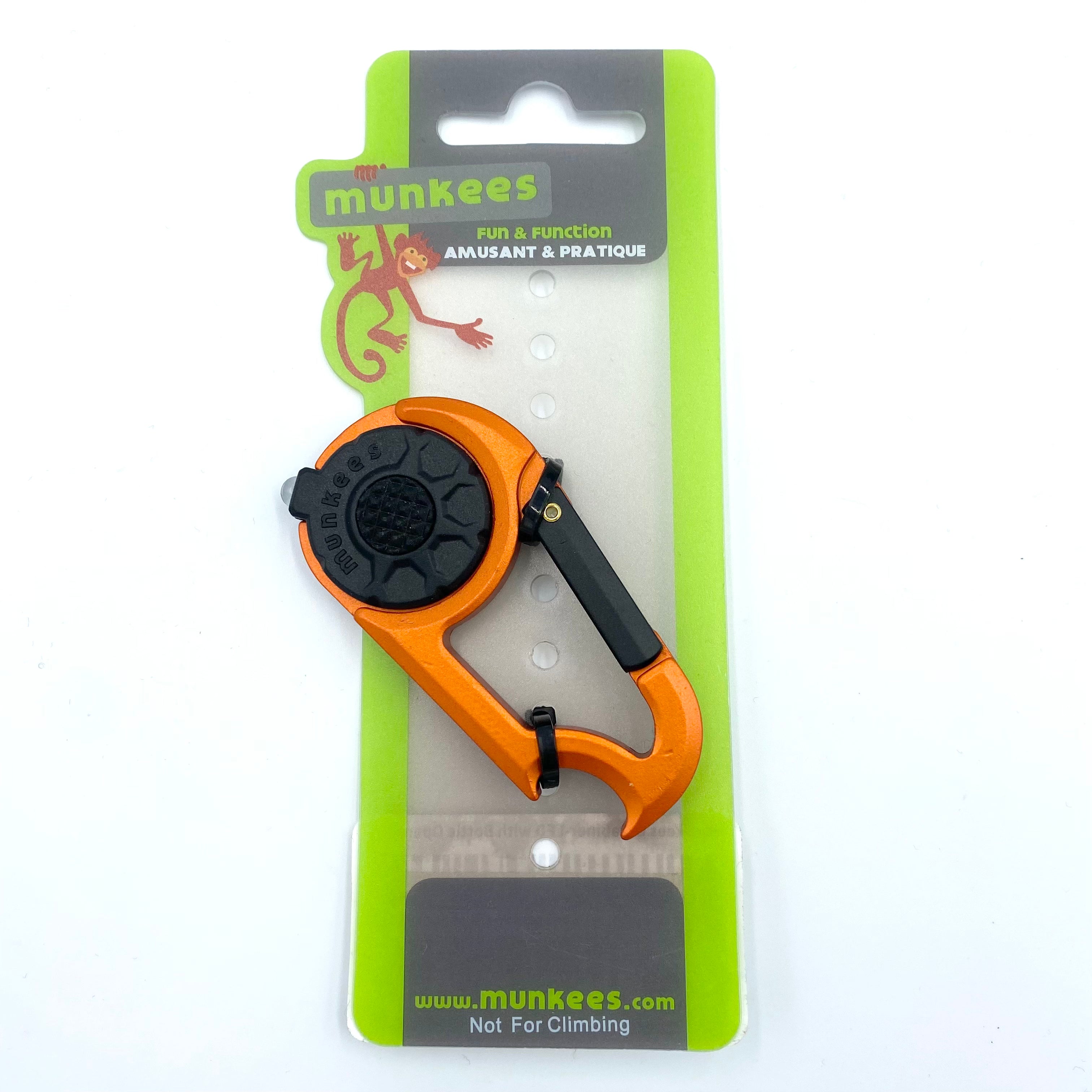 Buy orange Munkees Carabiner-LED with Bottle Opener