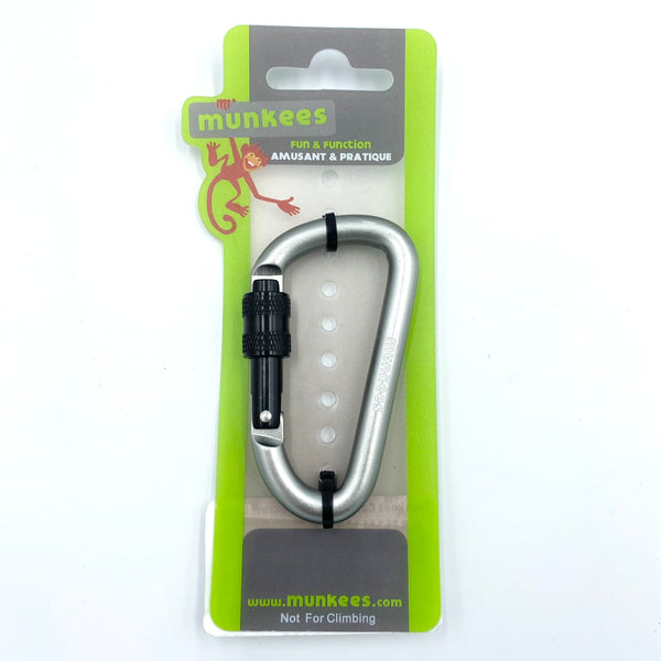 Munkees Carabiner with Screw Lock