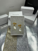 Joanna Bisley Diana Baroque Earrings Gold-5