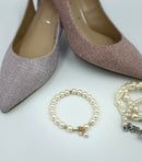 Joanna Bisley 14kt Goldfill Star Cluster with 8mm Pearl Bracelet-2