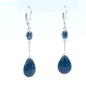 Joanna Bisley Black Onyx with Black Spinel Sterling Silver earrings