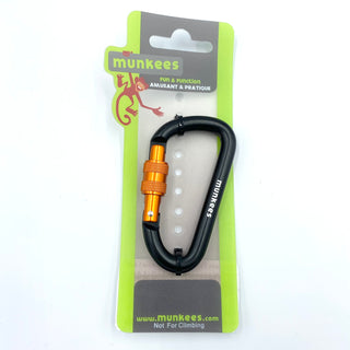 Munkees Carabiner with Screw Lock