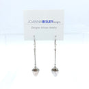Joanna Bisley Sterling Silver Bar with Moonstone Earrings E3652mo-3