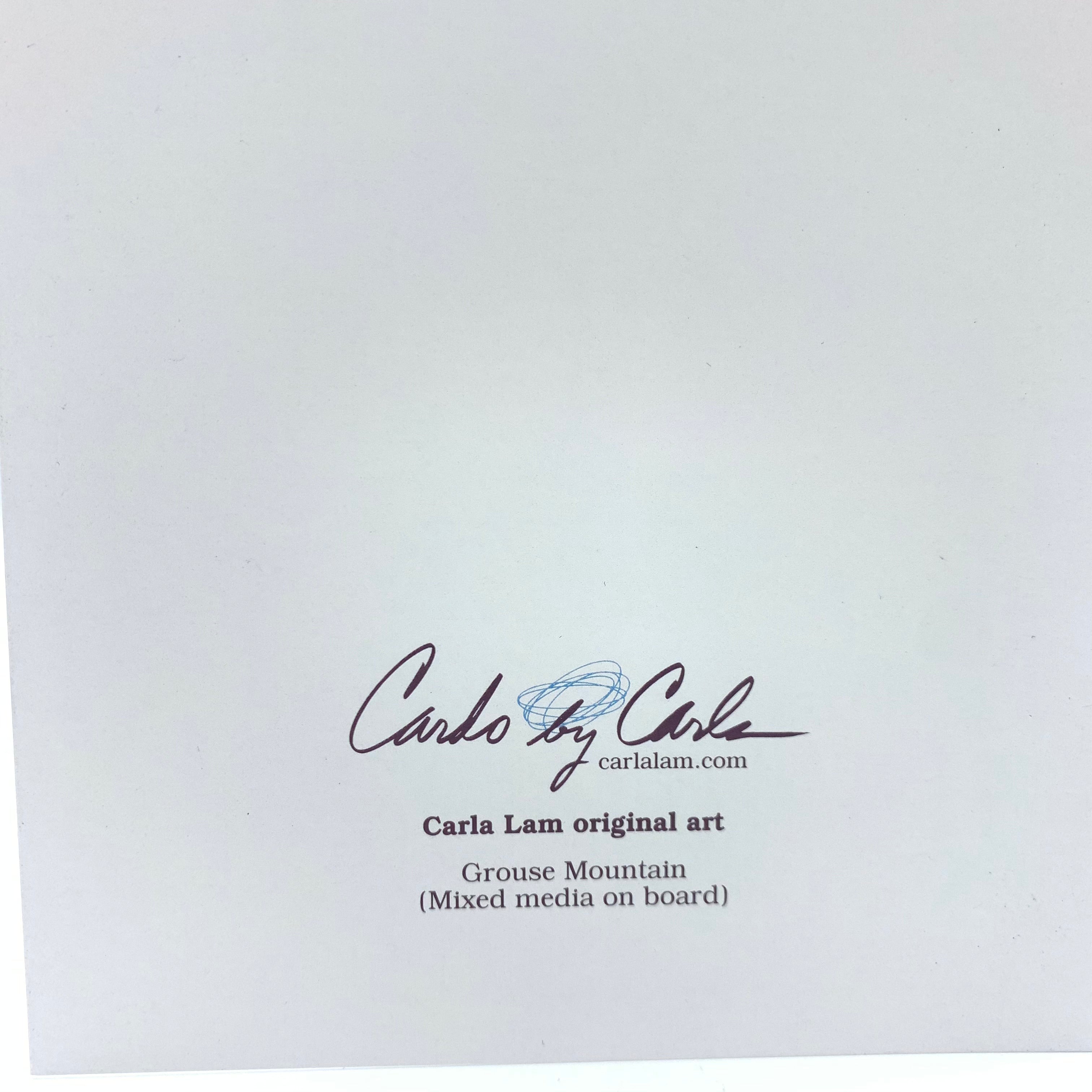 Carla Lam Original Art Card 4.75 x 4.75