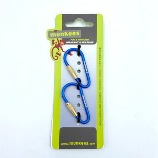 Buy blue Munkees Mini Link Biner D-Shape 6 x 60 mm (2pcs)