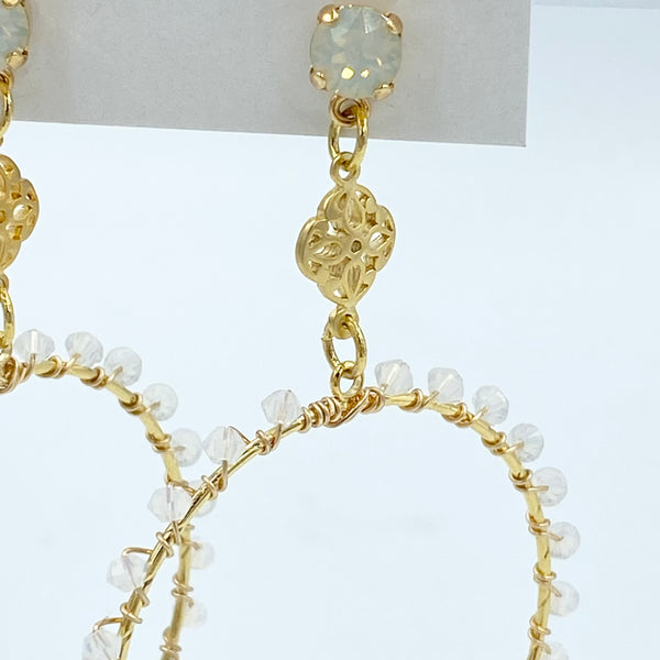 Joanna Bisley Alice Large Hoop Earrings