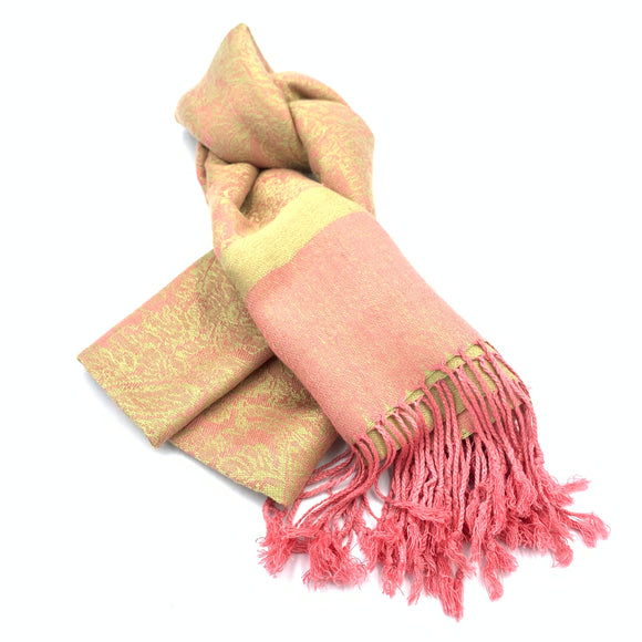 V-012 Pale Goldenrod & Light Coral