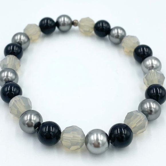 Joanna Bisley Crystal Pearl Bracelet