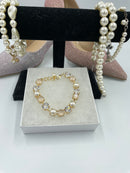 Joanna Bisley Crystal Chain Bracelet-3