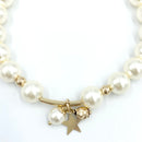 Joanna Bisley 14kt Goldfill Star Cluster with 8mm Pearl Bracelet-1