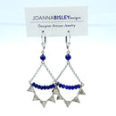 Joanna Bisley Lapis Lazuli Sterling Silver Earrings E3356la-1