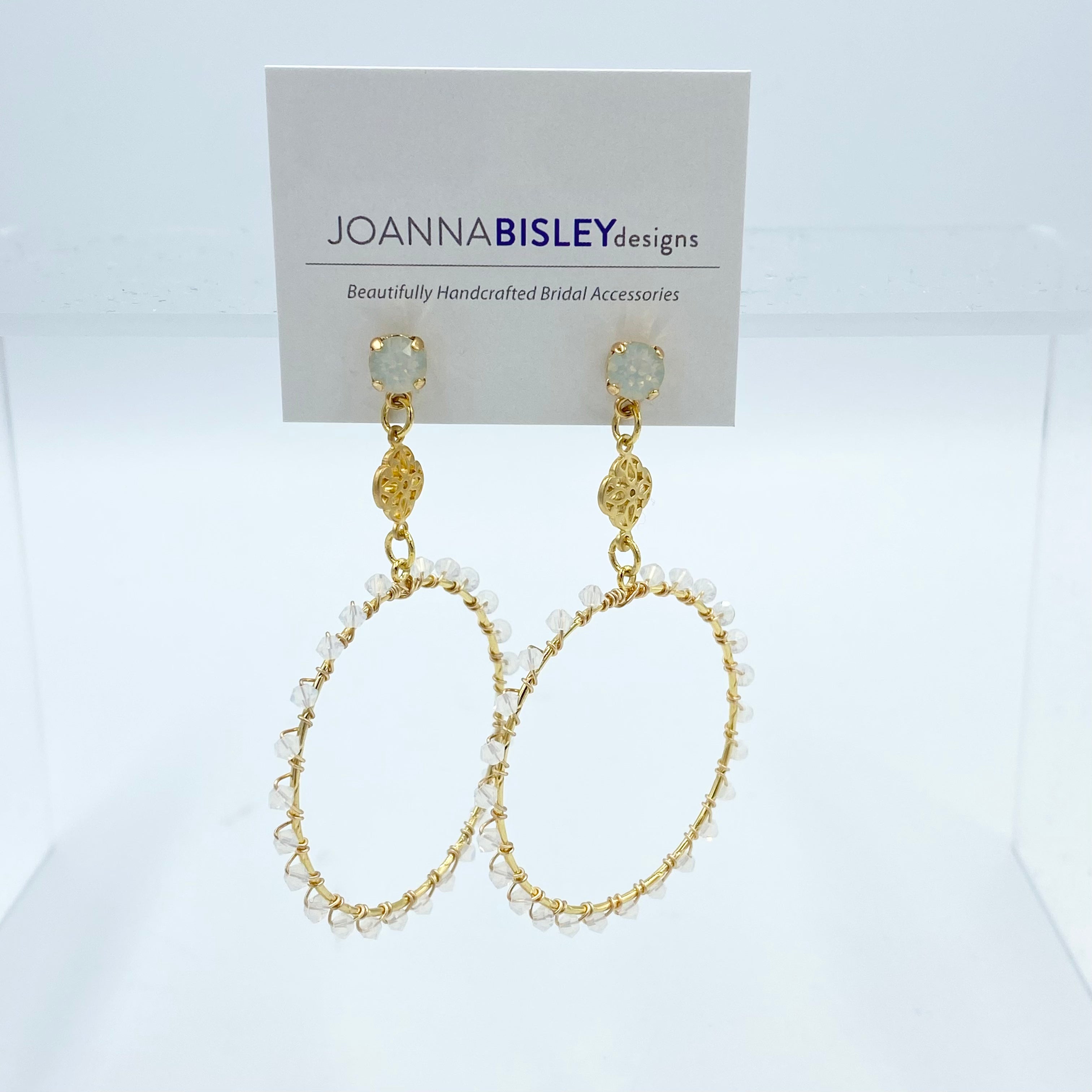 Joanna Bisley Alice Large Hoop Earrings